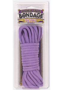 Japanese Style Bondage Rope 32 Feet Purple
