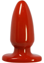 Load image into Gallery viewer, Red Boy Large Butt Plug 4.8 Inch Red