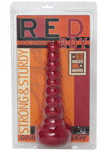 Load image into Gallery viewer, Red Boy Anal Wand 8.5 Inch Red