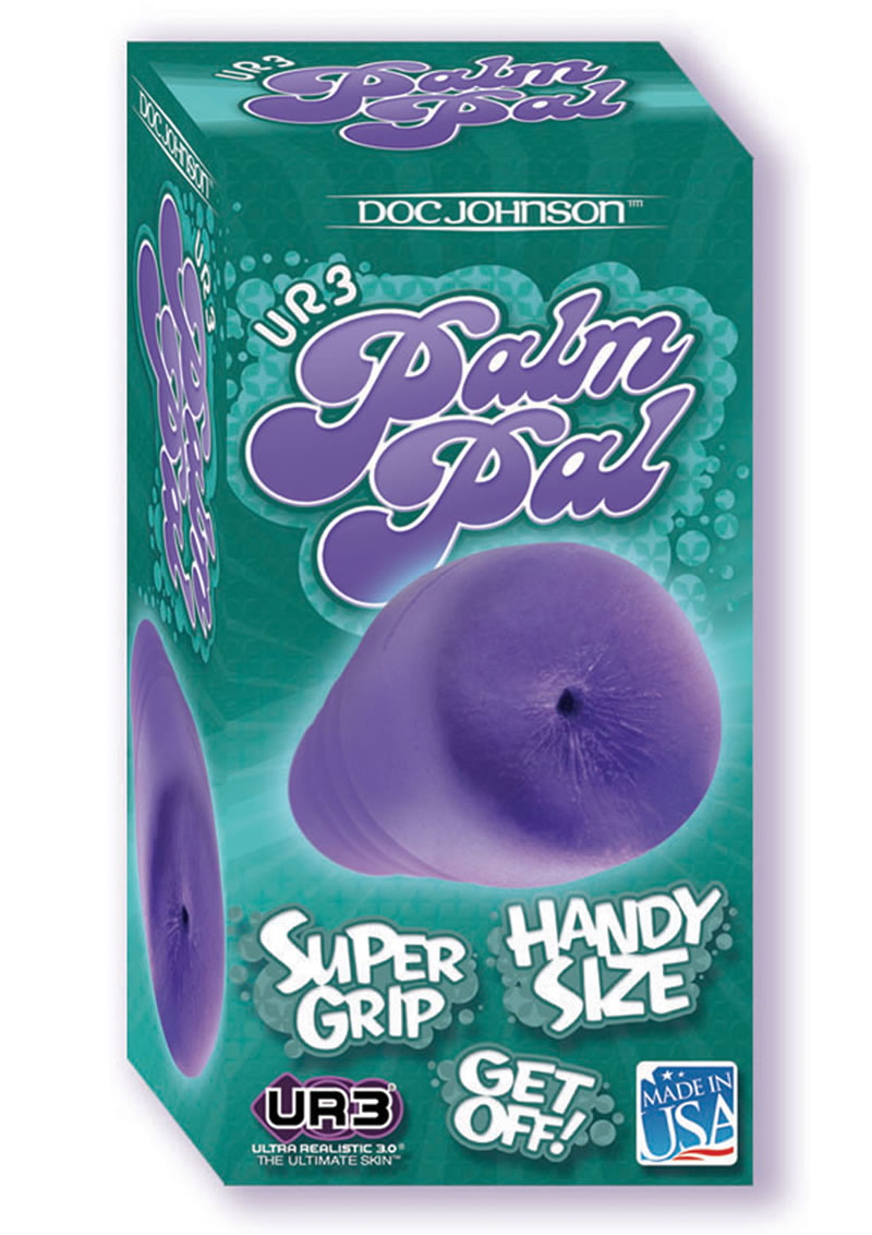 Palm Pal UR3 Ass Masturbator Frosted Purple