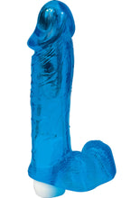 Load image into Gallery viewer, Crystal Cock With Balls Blue
