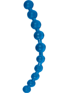 Jumbo Thai Jelly Anal Beads For Men And Women Blue