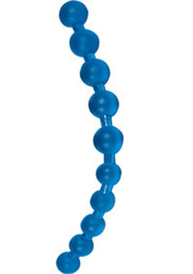 Jumbo Thai Jelly Anal Beads For Men And Women Blue