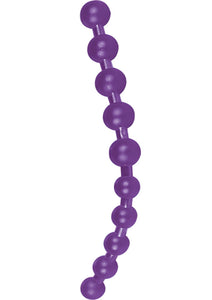 Jumbo Thai Jelly Anal Beads For Men And Women Purple
