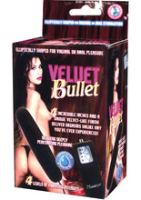 Load image into Gallery viewer, Velvet Bullet Vibrator Waterproof 4 Inch Black