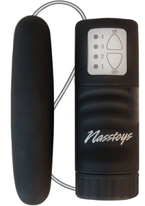 Velvet Bullet Vibrator Waterproof 4 Inch Black