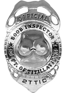 Offical Boob Inspector Badge