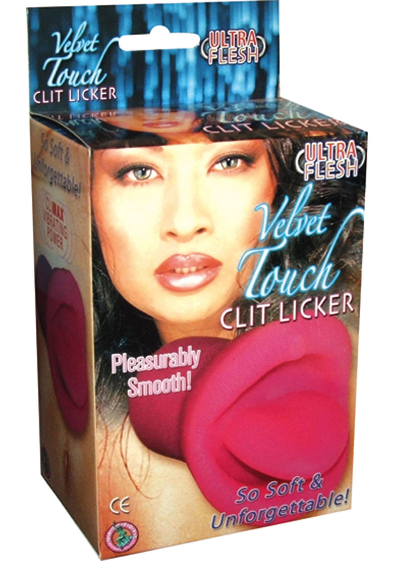 Velvet Touch Clit Licker Vibrating Hot Pink