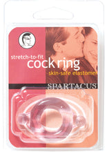 Load image into Gallery viewer, Elastomer Stretch To Fit Cock Ring Pink