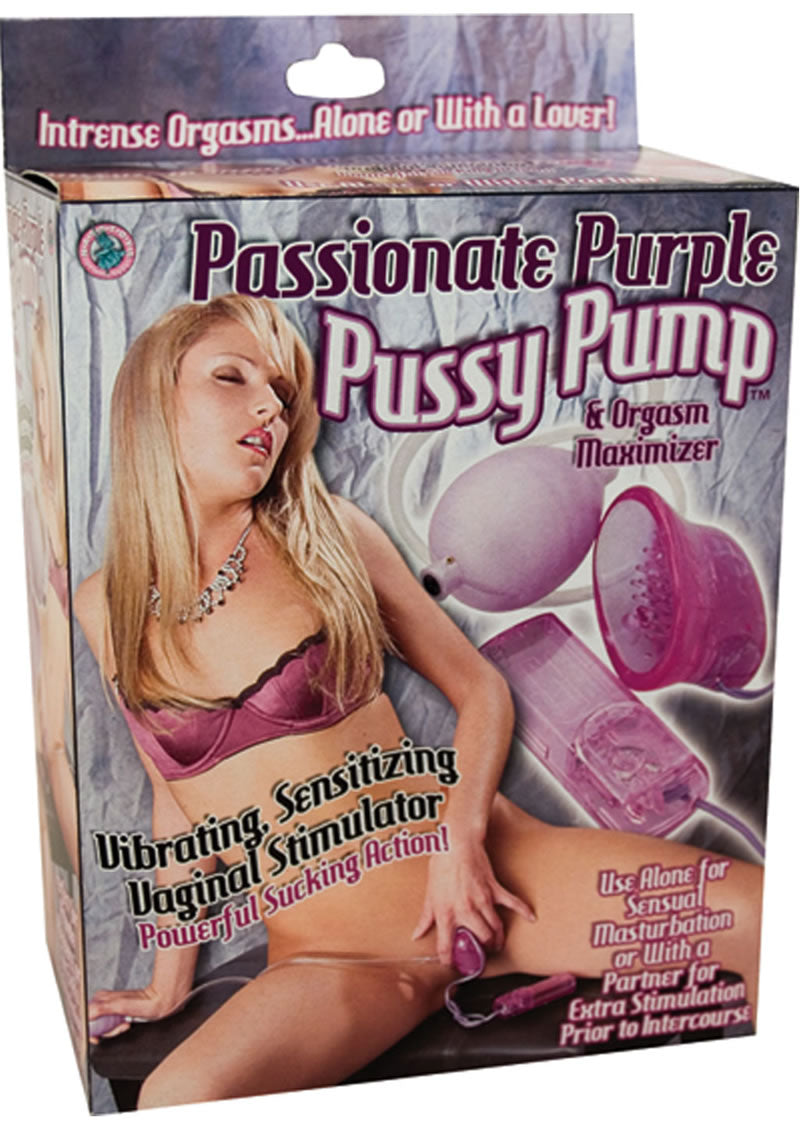 Passionate Purple Pussy Pump Purple