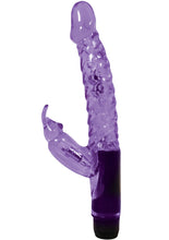 Load image into Gallery viewer, Jelly Mini Rabbit Vibro Wand 6 Inch Purple