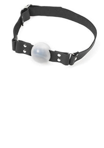 Large Ball Gag With Buckle 2 Inch Red