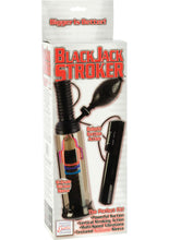 Load image into Gallery viewer, BLACK JACK STROKER VIBRATING MULTISPEED 6.5 INCH SMOKE