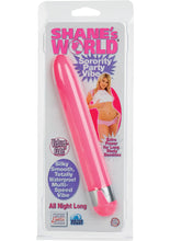 Load image into Gallery viewer, SHANES WORLD SORORITY PARTY VIBE ALL NIGHT LONG 6.5 INCH PINK