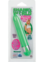 Load image into Gallery viewer, SHANES WORLD SORORITY PARTY VIBE NOONER 4.75 INCH GREEN