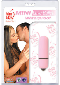 Adam And Eve Mini Love Bullet Waterproof Pink