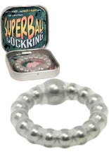 Load image into Gallery viewer, Superball Cock Ring Steel