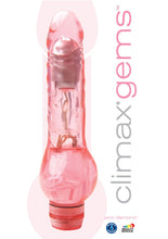 Load image into Gallery viewer, Climax Gems Pink Diamond Vibrator Waterproof 6.5 Inch Pink