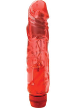 Load image into Gallery viewer, Climax Gems Crimson Rod Vibrator Waterproof 6.5 Inch Red