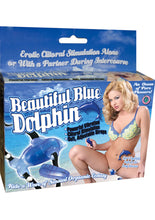 Load image into Gallery viewer, Beautiful Blue Dolphin Vibrating Strap On Blue