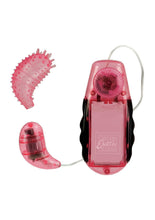 Load image into Gallery viewer, Orgasmic Teardrop Removable Jelly Soft Tear Drop With Stimulator With Ticklers 2 Inch Pink