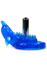 Load image into Gallery viewer, XTREME XTASY BLUE DOLPHIN VIBRATING COCK RING WATERPROOF