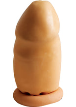Load image into Gallery viewer, Vibtating Penis Extension Condom Flesh