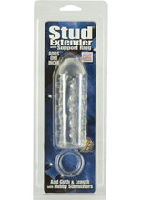 Load image into Gallery viewer, Stud Extender With Support Ring 5.5 Inch Clear