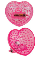 Load image into Gallery viewer, Vibrating Heart Shaped Breast Massagers Pink