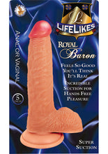 Load image into Gallery viewer, Lifelikes Royal Baron Dildo 5 Inch Flesh