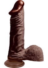 Load image into Gallery viewer, Lifelikes Black King Dildo 9 Inch Brown