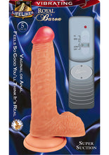 Load image into Gallery viewer, Lifelikes Vibrating Royal Baron Vibrator 5 Inch Flesh