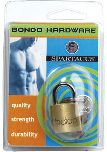 Bondo Hardware Brass Padlock .75 Inch