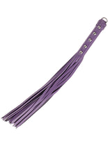 Load image into Gallery viewer, Crave Leather Strap Whip 20 Inch Purple