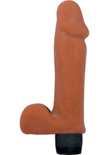 Load image into Gallery viewer, Real Skin Latin The Little Bull Vibrator Waterproof 6 Inch Flesh