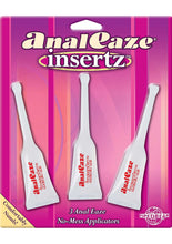 Load image into Gallery viewer, Anal Eaze Insertz 10 mL 3 Per Pack