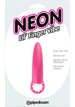 Load image into Gallery viewer, Neon Lil Finger Vibe Waterproof Pink