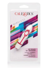 Load image into Gallery viewer, My Private O Massager 2.75 Inch White with Pink Waterproof