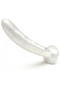Leisure Silicone Vibrator Harness Compatible 7 Inch Pearl White