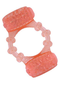 The Two O Double Pleasure Ring Silicone Cock Ring Flesh