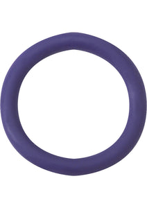 Rubber Cock Ring 1.25 Inch Purple