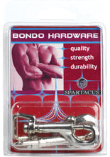 Load image into Gallery viewer, Bondo Hardware Swivel Clips 2 Per Pack Silver