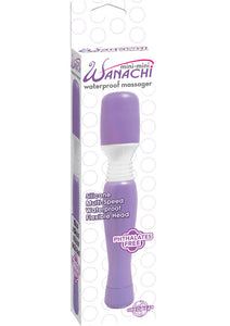 Mini Mini Wanachi Silicone Massager Waterproof 5.25 Inch Purple