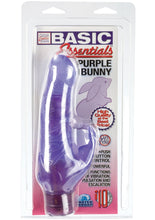 Load image into Gallery viewer, Basic Essentials Pink Bunny 10 Functions Waterproof 5.5 Inch Purple