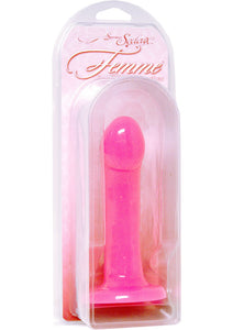 Sedeux Femme Rubber Dildo 6.5 Inch Pink