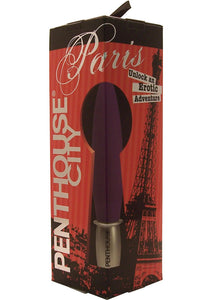 Penthouse City Paris Vibrator 6 Inch Purple