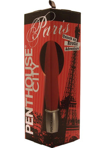 Penthouse City Paris Vibrator 6 Inch Red