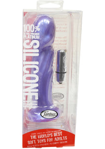 Goddess Silicone Vibrator 6.25 Inch Purple Haze