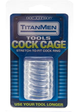 Load image into Gallery viewer, TitanMen Tools Cock Cage Clear