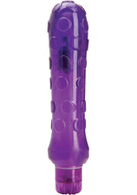 Load image into Gallery viewer, Climax Gems Amethyst Drops Vibrator Waterproof 7.75 Inch Purple